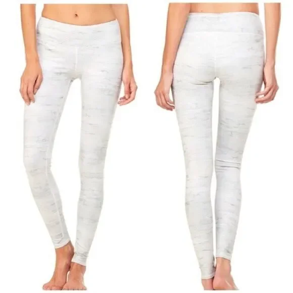 Alo Yoga Airbrushed Leggings - Sequoia Marble