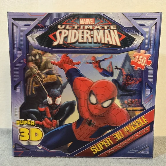 New Marvel Spiderman Super‎ 3D Puzzle 150 Pieces
