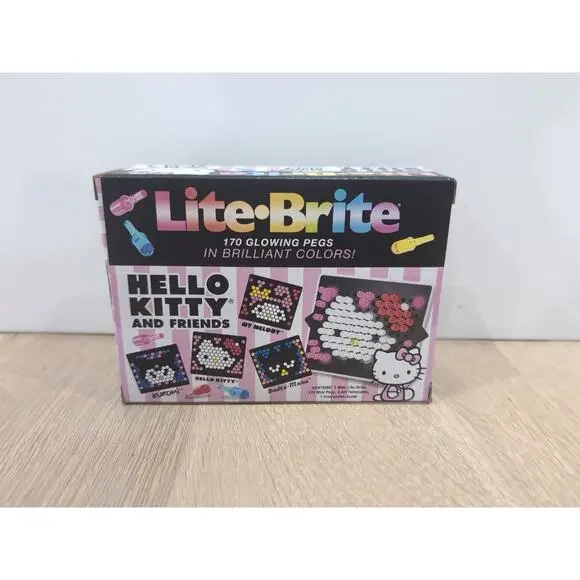 Brand New‎ Hello Kitty And Friends Mini Size Lite Brite Lite•Brite 176 Pieces
