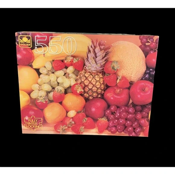 Golden Puzzles Fruitful Harvest 550PCs 18