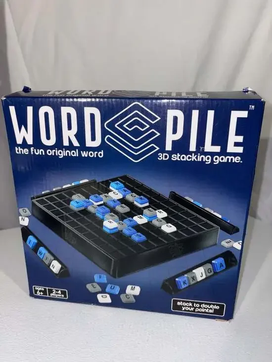 Word Pile 3D Stacking Word Game by Anker Play
