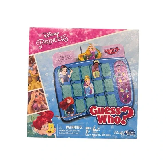 Guess Who? Disney Princess Game Complete Hasbro Kids‎ No Instructions