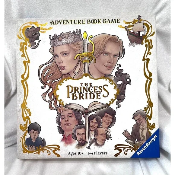 Vintage Movie Nostalgia The Princess Bride Adventure Book Game Ravensburger New