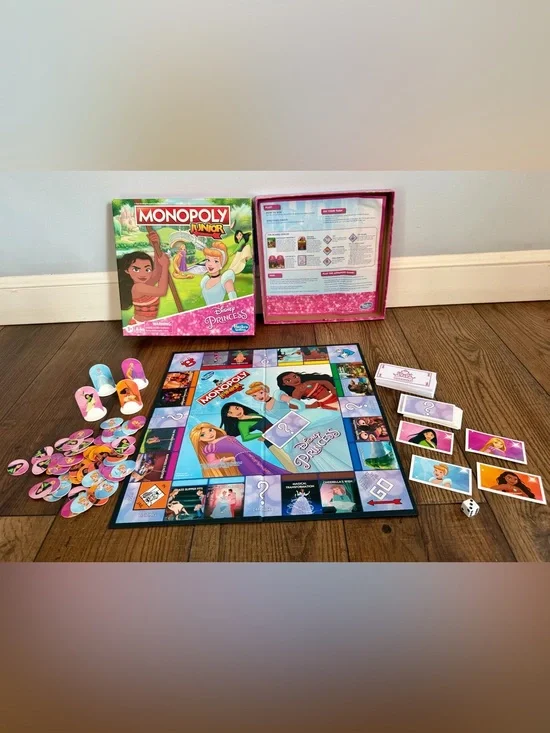 Monopoly Junior Disney Princess Edition Board Game