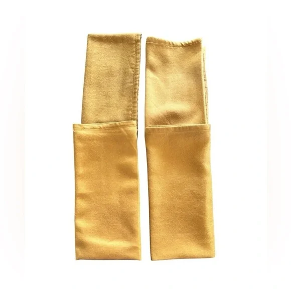 Set 4 Silk Bronze Gold Square Dinner Napkins 20X20 Entertaining Elegant Luxury