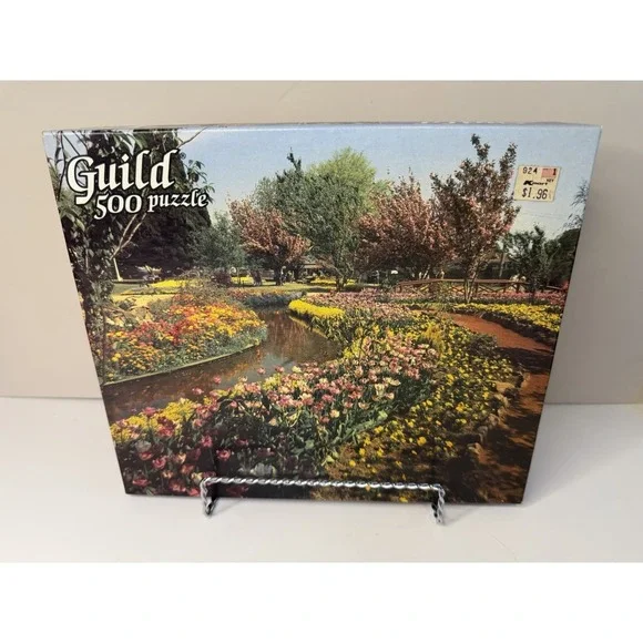 Whitman 4615-34 Guild Bowral Gardens Australia  500 Piece Jigsaw Puzzle Sealed