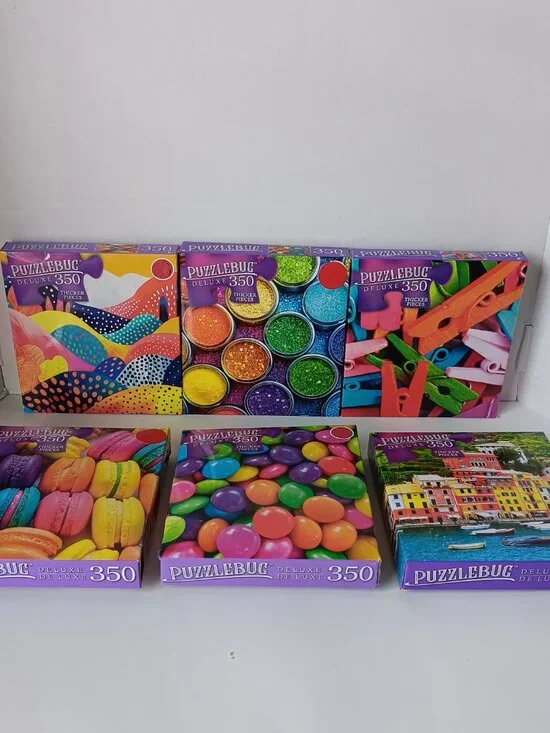 Six Pack - Puzzle Bug 350 Piece Jigsaw Puzzles