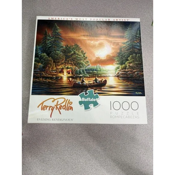 Buffalo Games Terry Redlin: Evening Rendezvous 1000 Piece Jigsaw Puzzle NEW