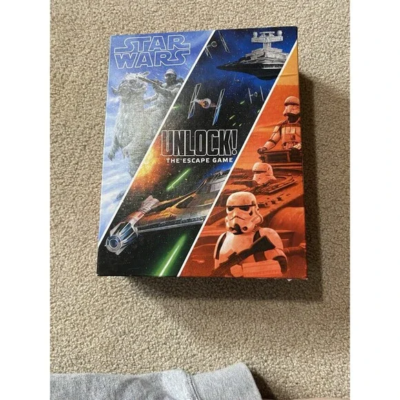 Star Wars Unlock The Escape Game Board Game Complete 2 New Decks