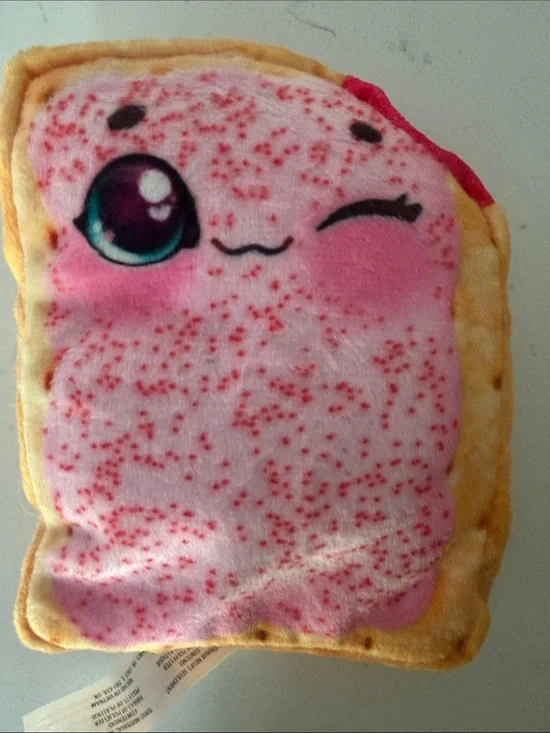 Pink Plush Winking Pop-Tart Stuffed Animal