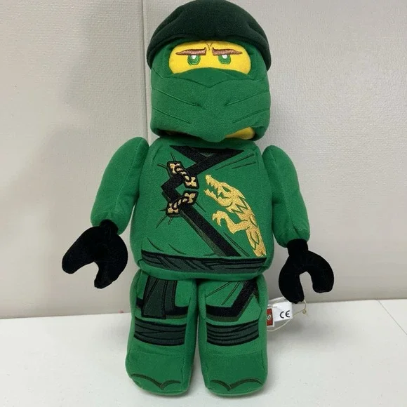 Manhattan Toy Lego Ninjago Lloyd Plush Green Ninja Warrior Stuffed Doll Cute 13
