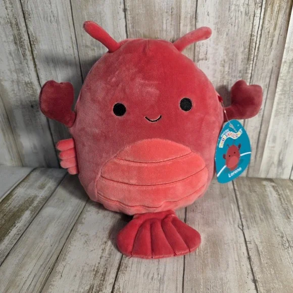 Squishmallows Lorono the Lobster 10 Inch Red Plush Kellytoy NWT 2022 Sealife