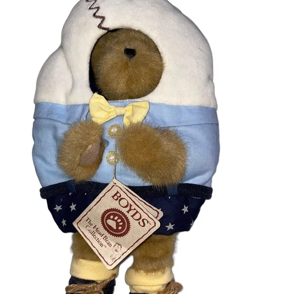 NWT Genuine Boyds The Head Bean Collection Teddy Bear Humpy Dumpy Plush 12