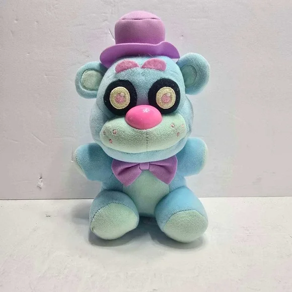 Funko Five Nights at Freddy's FNAF Frostbear 8 Inch Plush Blue Purple Hat 2021