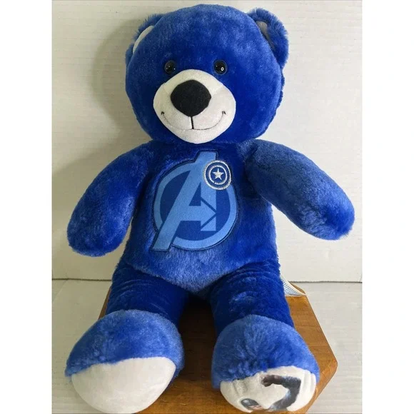 Building A Bear Marvel Captain America Plush Bear 17
