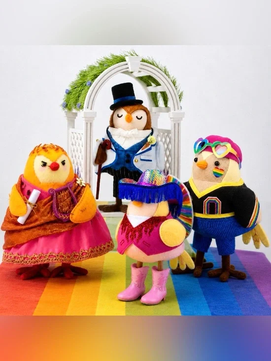 Target Featherly Friends PRIDE 2026 Full Collection of Birds + White Arch