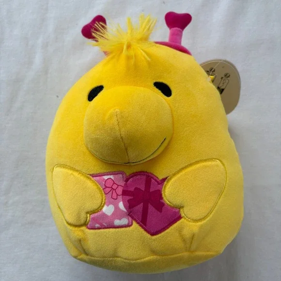 Squishmallows‎ Peanuts Woodstock Valentine 8 inch Heart Headband Plush