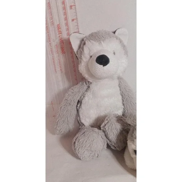 Carters Plush WOLF or HUSKY Dog Puppy great condition