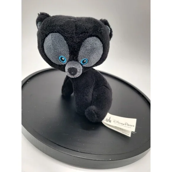 Disney Parks BRAVE Hamish Merida's Brother Black Bear Plush Stuffed Animal 7