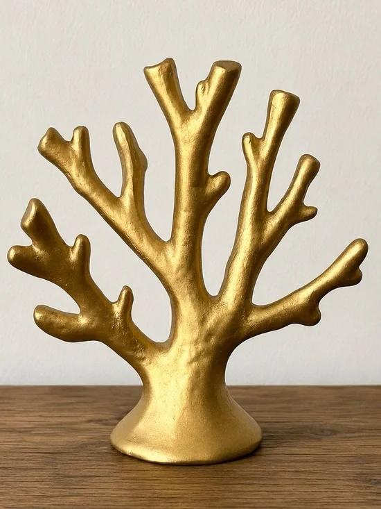 Target Bullseye Playground Summer Ocean Themed Gold Coral Decoration