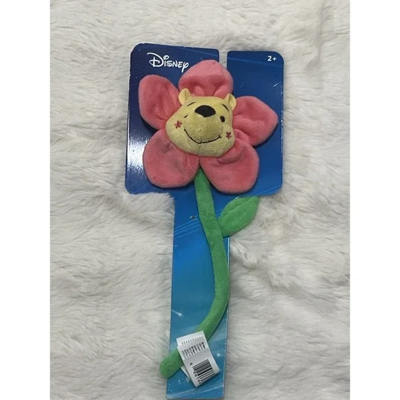Disney 2026 Character Flower Bendable Plush Winnie Pooh Brand New