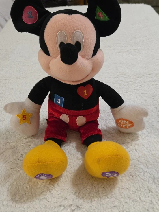 KCARE DISNEY MICKEY MOUSE INTERACTIVE TALKING PLUSH