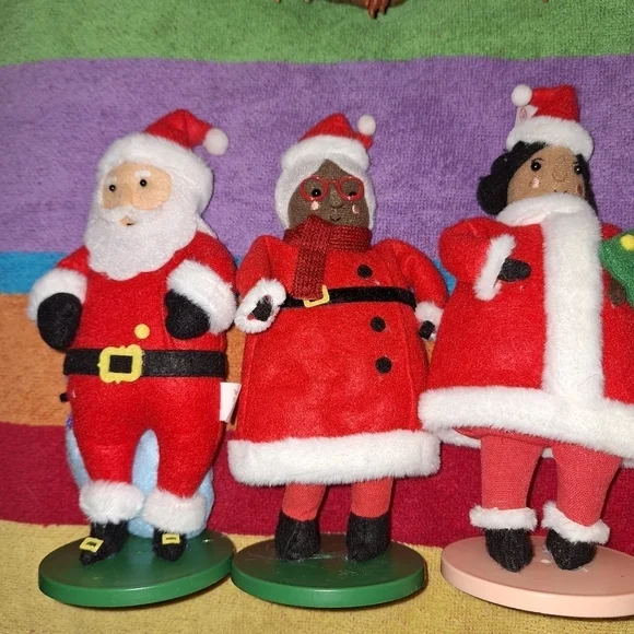 Winter Workshop Christmas Felt People Decorations