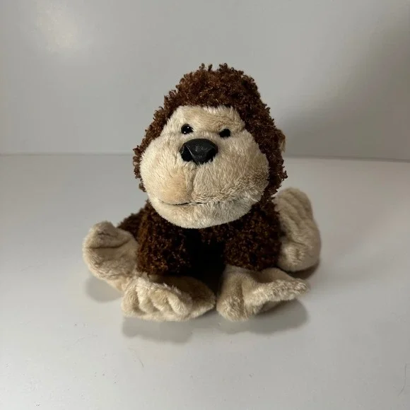 Ganz Webkinz Cheeky Monkey Plush Brown Tan Stuffed Animal HM080 Retired No Code