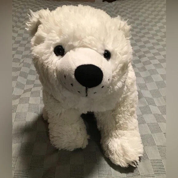 White Polar Bear Plush Stuffed Animal