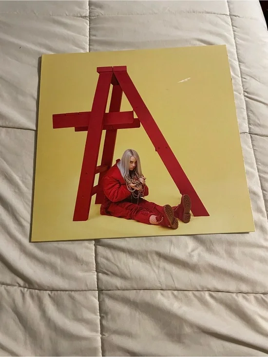 BILLIE EILLISH COPYCAT RECORD RED COLORED VINYL