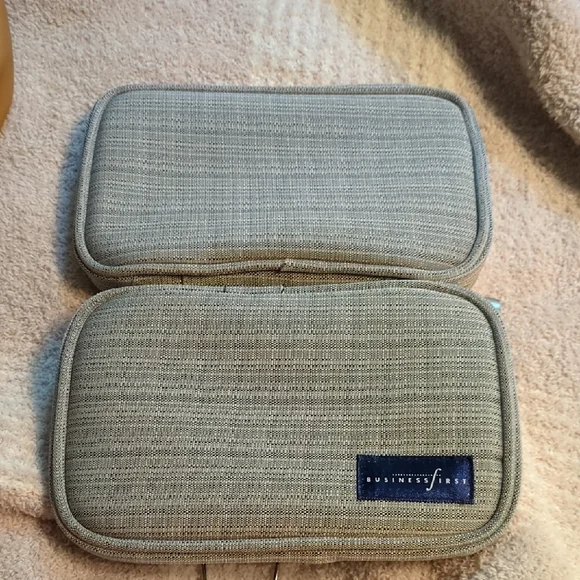 Beige Business First Travel Case