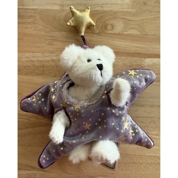 Gen Yoo Wine Boyds Bears Starr E. Night Collector‎ Bear 2002 Hallmark JB Bean