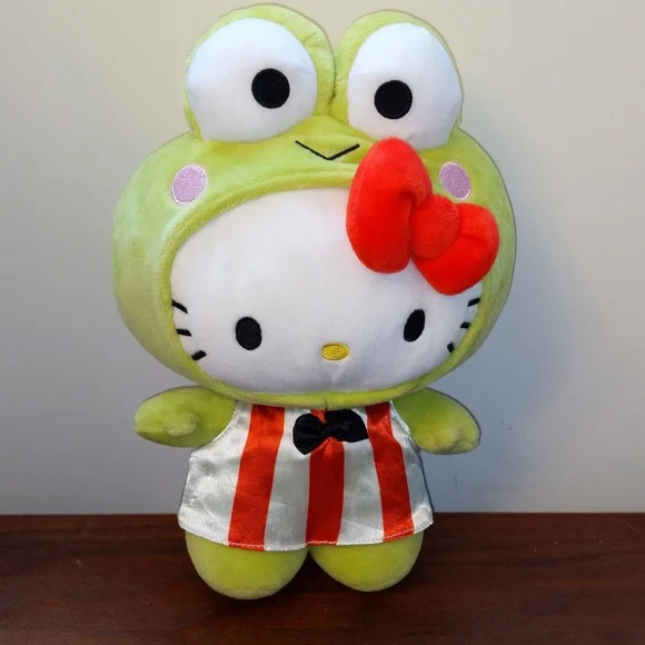 Sanrio Hello Kitty x Keroppi Plush Stuffed Toy 11