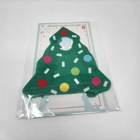 Christmas Tree Elf Holiday Helper Costume
