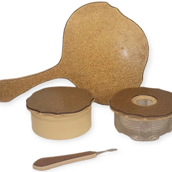 Vintage 30s Vanity Set