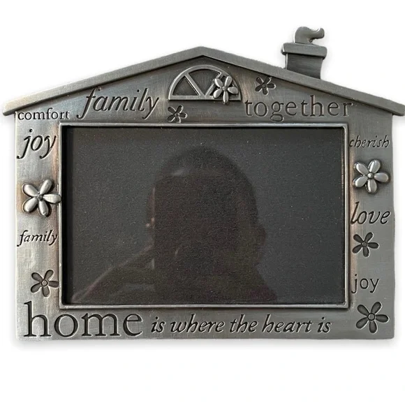 Home Is Where The Heart Is House Picture Frame