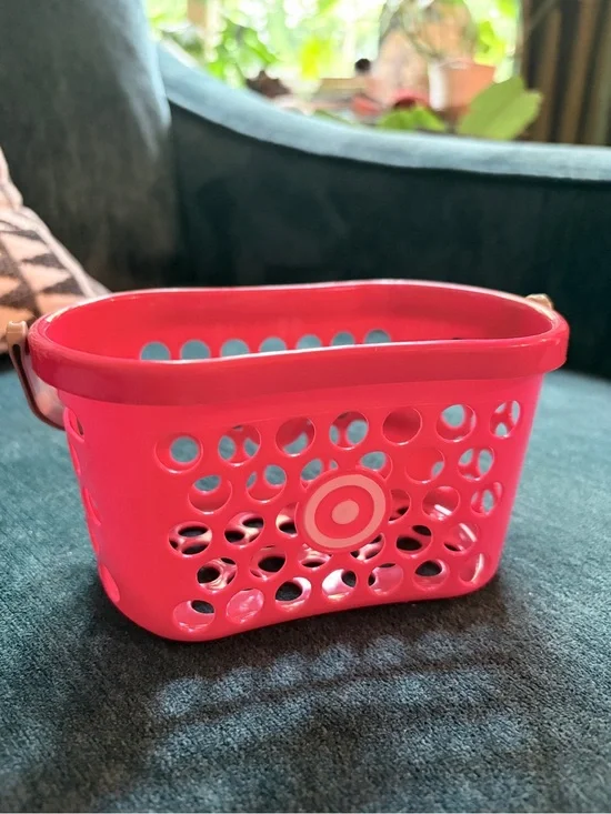 Target mini Shopping Basket with Bullseye Logo