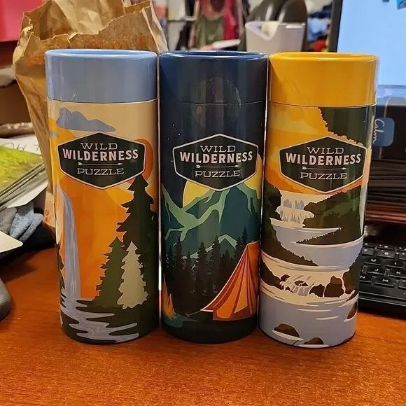 Wild Wilderness Puzzle - 3 puzzle set