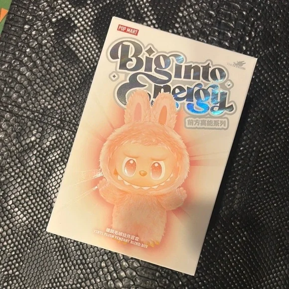 1 Labubu Blind Box-Pop Mart Big into Energy Figure- Happiness