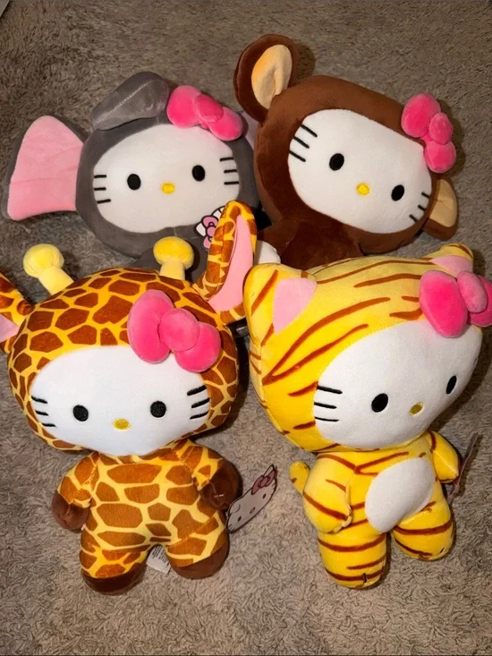 Sanrio Hello Kitty Plush Toy - Assorted Animal Costumes