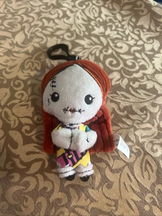 Disney Nightmare Before Christmas Sally Plush Backpack Clip Keychain