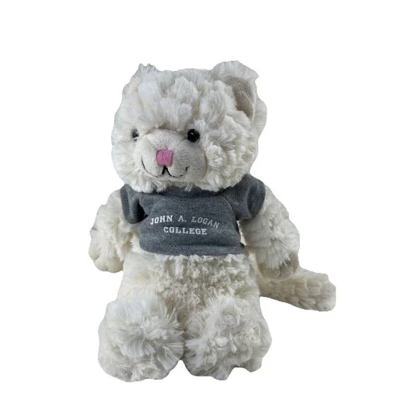 John A Logan College Carterville Illinois Stuffed Animal Kitty Cat Plush Gift