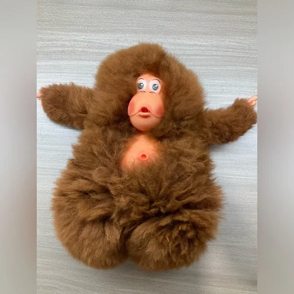 VINTAGE THUMB TOE SUCKING BELLYBUTTON‎ PICKING ULTRA SOFT MONKEY GORILLA APE