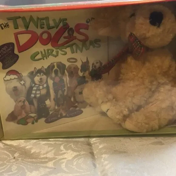 Twelve Dogs of Christmas gift set