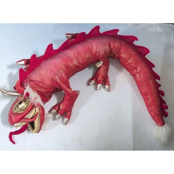 Folkmanis Large Red Dragon 48