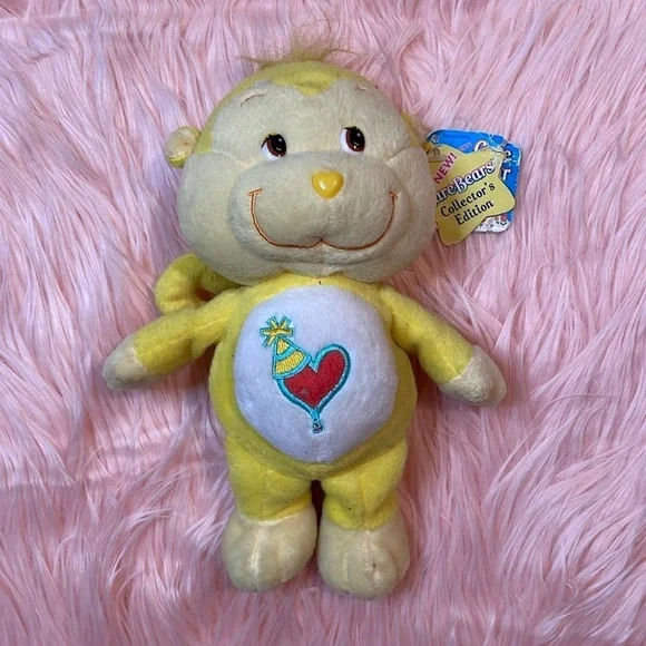 Care Bears Playful‎ Heart Monkey Yellow Stuffed Animal Collectables