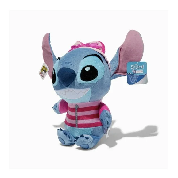 Disney Stitch 15 inch Cheshire Cat Costume Plush, Comic Con tag, Disney 100, NWT