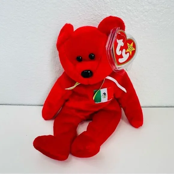 TY Beanie Babies Osito‎ Mexican Bear 1999