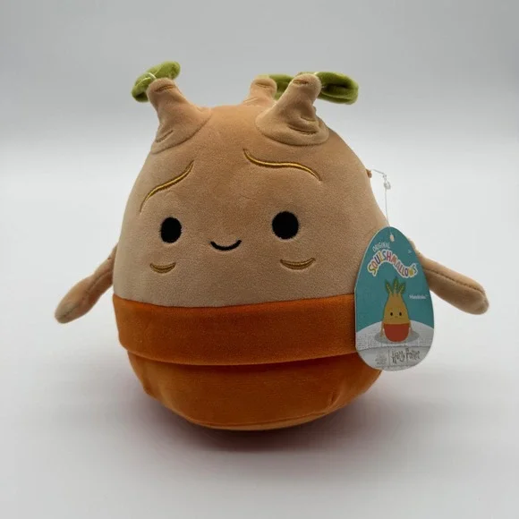 Squishmallows Harry Potter Mandrake Plush‎ 8 Inch