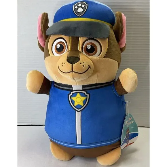 Squishmallows Nickelodeon Paw Patrol Chase Hugmee‎ Plush 14 Inches Super Cuddly